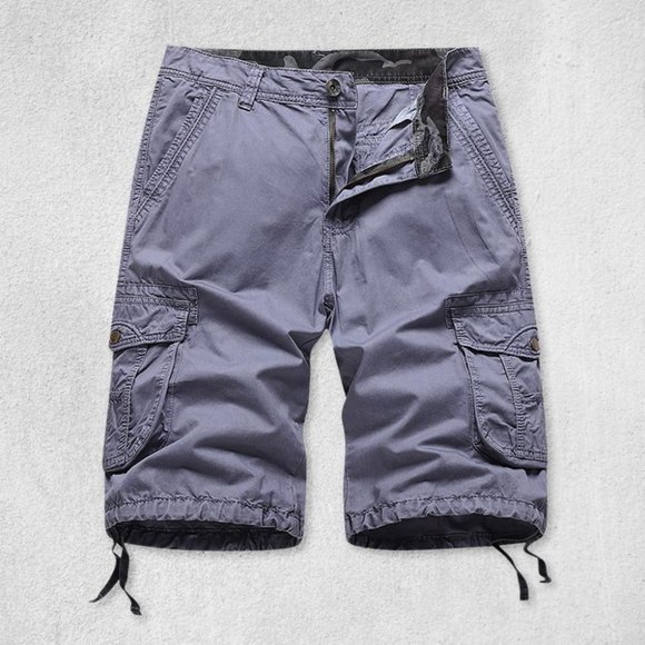 Men's short mixed bag cargo shorts - Picture 6 of 6